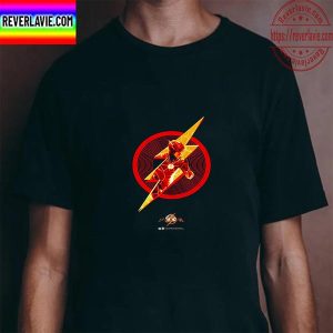 The Flash 2023 DC Comics Promo Poster Vintage T-Shirt
