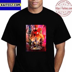 The Flash Crossover Armageddon Poster Vintage T-Shirt