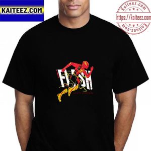 The Flash Saving The Future And Past Vintage T-Shirt