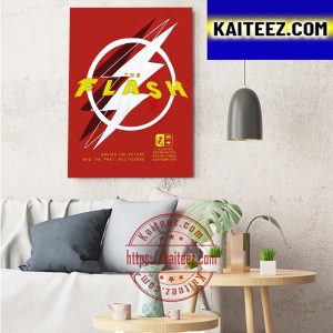 The Flash Saving The Future And The Past Multiverse Art Decor Poster Canvas