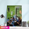 France Have Won Nine FIFA World Cup 2022 Games Antoine Griezmann x Oliver Giroud x Raphael Varane x Hugo Lloris Canvas-Poster Home Decorations