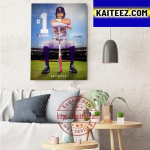 The LSU Baseball Dylan Crews No 1 College Prospect From D1 Baseball Art Decor Poster Canvas