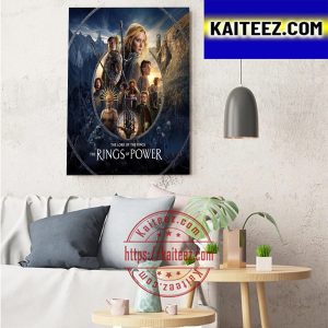 The Lord Of The Ring The Rings Of Power Season Final Poster Art Decor Poster Canvas