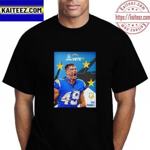 The Los Angeles Chargers Drue Tranquill Pro Bowl Games Vote 23 Vintage T-Shirt