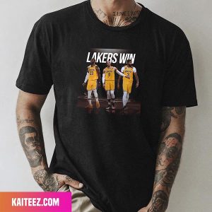 The Los Angeles Lakers Defeat The Milwaukee Bucks In The Game Of The Year Style T-Shirt