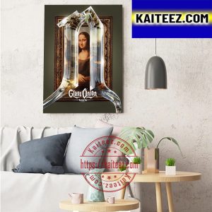The Masterpiece In Glass Onion A Knives Out Mystery Art Decor Poster Canvas