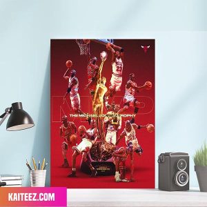 The NBA MVP Will Now Be Awarded With The Michael Jordan Trophy Chicago Bulls Canvas-Poster Home Decorations