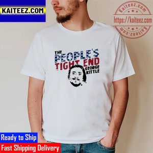 The People Tight End George Kittle Vintage T-Shirt