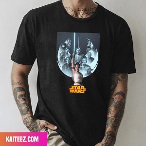 The Rise Of Skywalker Star Wars Digital Art Fan Gifts T-Shirt