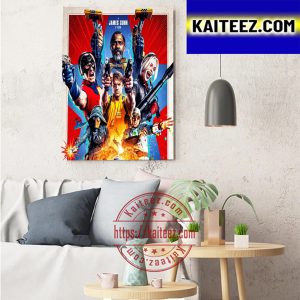 The Suicide Squad Official Poster Movie Art Decor Poster Canvas