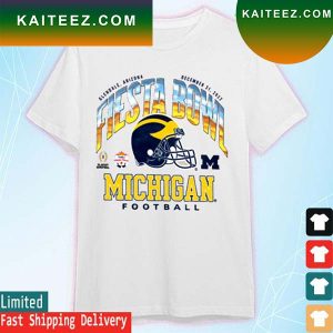 The Victory University of Michigan Football 2022 College Football Playoff Fiesta Bowl T-shirt
