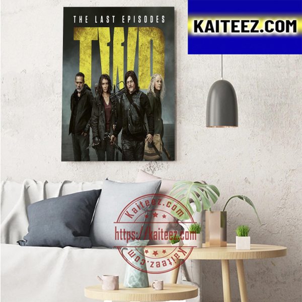 The Walking Dead The Last Episodes Art Decor Poster Canvas