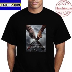 The Witcher Blood Origin Official Poster Vintage T-Shirt