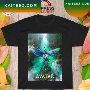 The avatar 2 blue out the way of water T-shirt