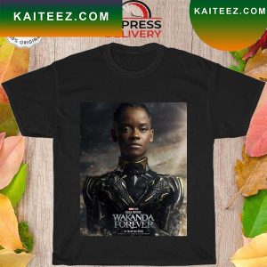 The first poster for shuri as black panther has been released wakanda forever marvel studios T-shirt