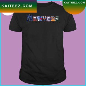 The New York City sports teams T-shirt