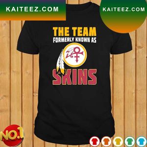 The team formerly known as Skins Washington Commanders T-shirt