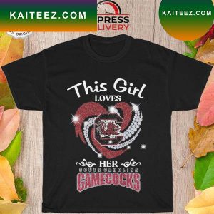 This is loves her South Carolina Gamecocks Heart 2022 T-shirt