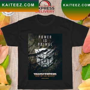 Transformers Rise of the beasts poster T-shirt