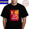 Travis Kelce 10K Career Receiving Yards Kansas City Chiefs NFL Vintage T-Shirt