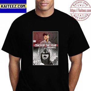 Troy Trojans Football Coach Jon Sumrall 2022 George Munger Semifinalist Coach Of The Year Vintage T-Shirt