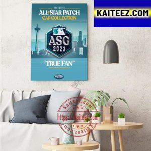True Fan Exclusive All Star Patch Cap Collection ASG 2023 Mariners Team Store Art Decor Poster Canvas