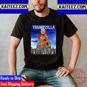 Trumpzilla Parody Godzilla Donald Trump Vintage T-Shirt