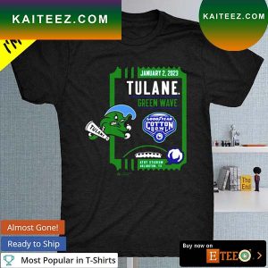 Tulane Green Wave 2022 Cotton Bowl T-shirt