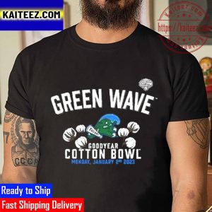 Tulane Green Wave 2023 Cotton Bowl Gameday Stadium Vintage T-Shirt