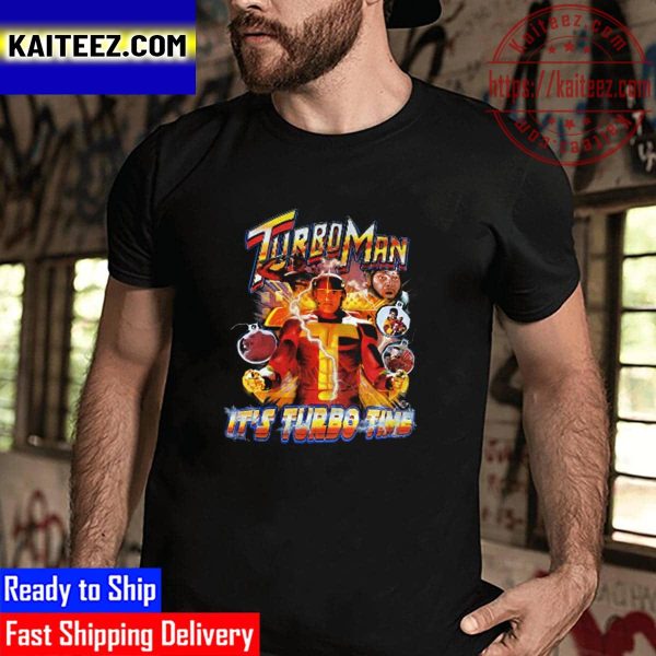 Turbo Man Its Turbo Time Vintage T-Shirt