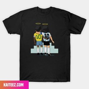 Two Number 10 – Two Legend – Two GOAT – Pele x Diego Maradona Unique T-Shirt
