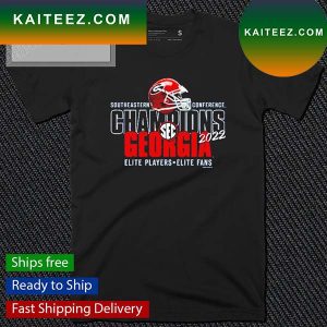 UGA Sec Champions Helmet 2022 T-Shirt