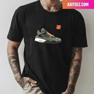 UNDEFEATED X AIR JORDAN 4 RETRO Active T-Shirt