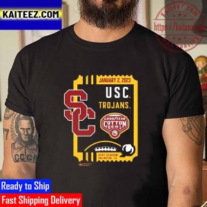 USC Trojans 2023 Goodyear Cotton Bowl Vintage T-Shirt