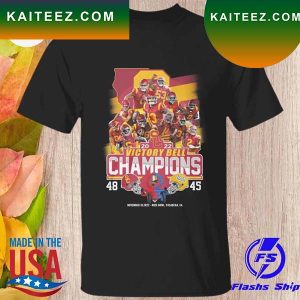 USC Trojans football 2022 victory bell champions T-shirt