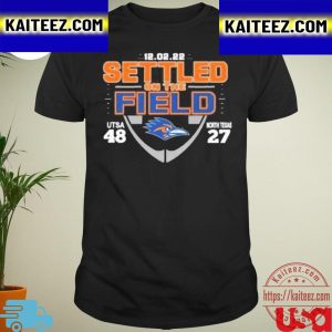 UTSA Roadrunners Cusa 2022 Settled On The Field Score Vintage T-Shirt