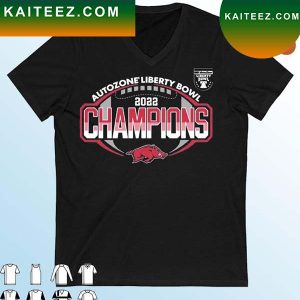 University Of Arkansas 2022 Liberty Bowl Champions T-Shirt
