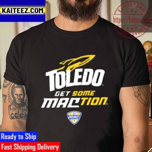 University Of Toledo Rockets Get Some Maction Logo Vintage T-Shirt