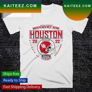 University of Houston Football 2022 Independence Bowl Bound T-shirt