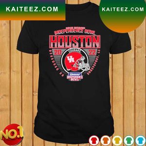 University of Houston Football 2022 Independence Bowl T-shirt