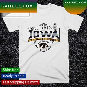 University of Iowa Football 2022 Transperfect Music City Bowl Nashville T-shirt