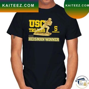 Usc Trojans 5 running back 2005 heisman winner T-shirt