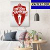 Utah Back To Back Champions 2022 PAC 12 Champs Art Decor Poster Canvas
