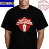 Utah Back To Back Champions 2022 PAC 12 Champs Vintage T-Shirt