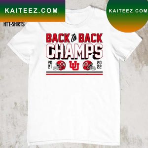 Utah Football Back-to-Back Champs T-shirt
