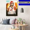 Utah Back To Back PAC 12 Conference Champions Art Decor Poster Canvas
