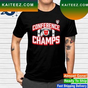 Utah Utes 2022 PAC-12 Football Conference Champions T-shirt