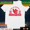 Utah Utes PAC-12 Football championship game champs T-shirt