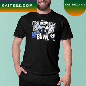 Utah state vs memphis 2022 first responder bowl matchup T-shirt
