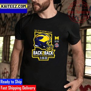 Valiant University Of Michigan Football Back To Back Vintage T-Shirt